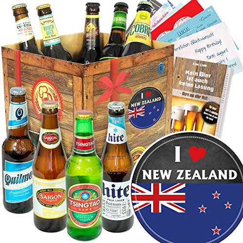 I love New Zealand - Bier aus aller Welt - Geschenke Neuseeland von ostprodukte-versand