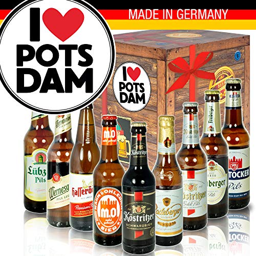 I love Potsdam/Ostbier Geschenk Idee/Geschenk Potsdam Frau von ostprodukte-versand