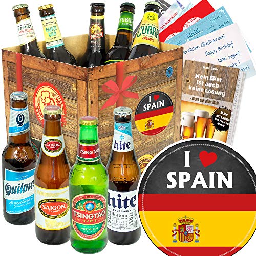 I love Spain - Biere aus der Welt - Geschenke Spanien von ostprodukte-versand