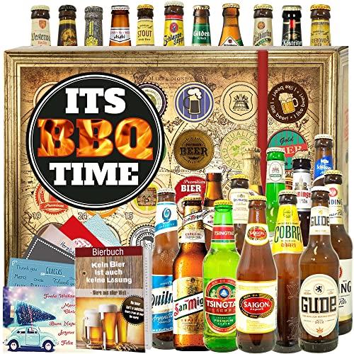 Its BBQ - Time + Bier Adventskalender 2024 2025 mit Bieren der Welt und Deutschland + Biere der Welt und Deutschland von ostprodukte-versand