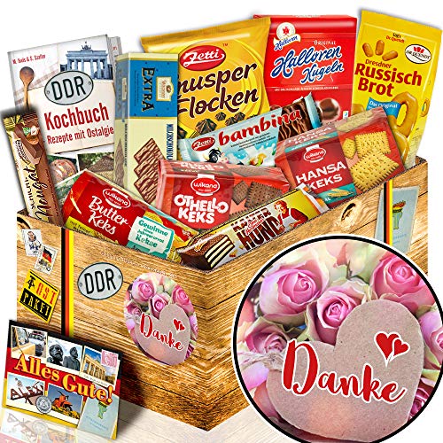 Keks Schachtel/Ostbox/Danke/Danke Geschenke von ostprodukte-versand