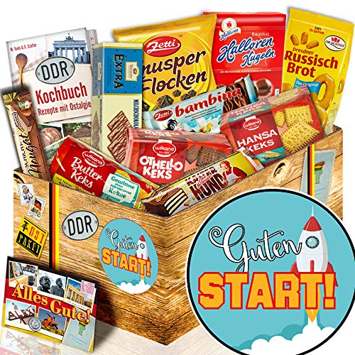 Keksgeschenk Box/DDR Box/Guten Start/Geschenk zum Start Frau von ostprodukte-versand