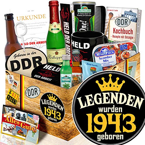 Legenden 1943 - lustige Geschenke für Sie - DDR Männerbox DDR von ostprodukte-versand