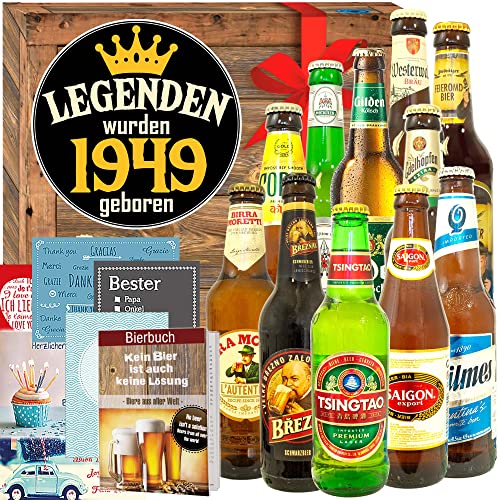 Legenden 1949 ++ 12er Bierbox Welt und DE ++ Geschenkset Männer von ostprodukte-versand