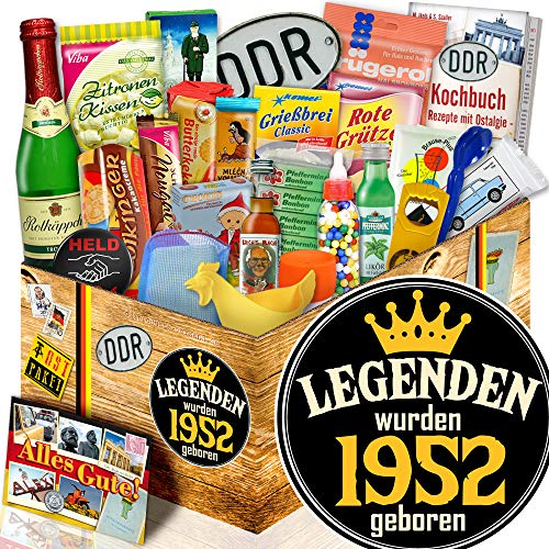 Legenden 1952 - Geschenkbox Nostalgie - Geschenk für die Liebste von ostprodukte-versand