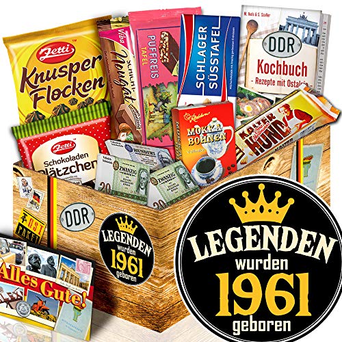 Legenden 1961 ++ Schokolade Geschenk DDR ++ Geschenk 1961 von ostprodukte-versand