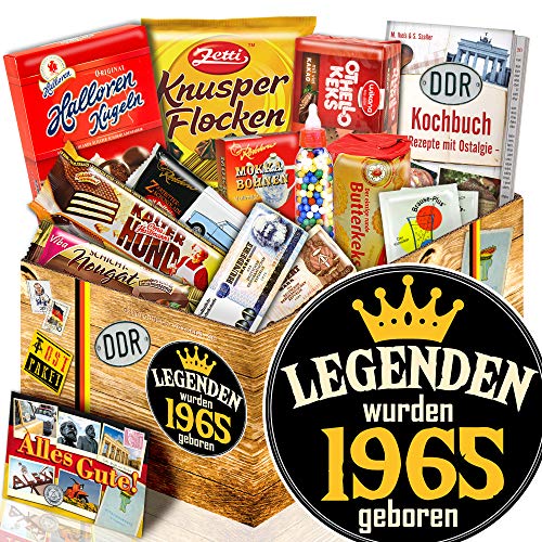 Legenden 1965 - Ostalgie Süßigkeiten Set - Geboren 1965 von ostprodukte-versand