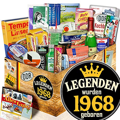 ostprodukte-versand Legenden 1968 + Geburtstagsgeschenk für Sie + DDR Spezialitäten Ostpaket von ostprodukte-versand