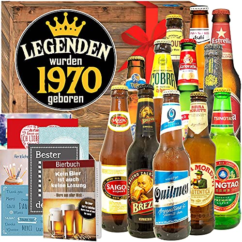 Legenden 1970 / Biere der Welt 12x / Geschenke für Ihn zum Geburtstag von ostprodukte-versand