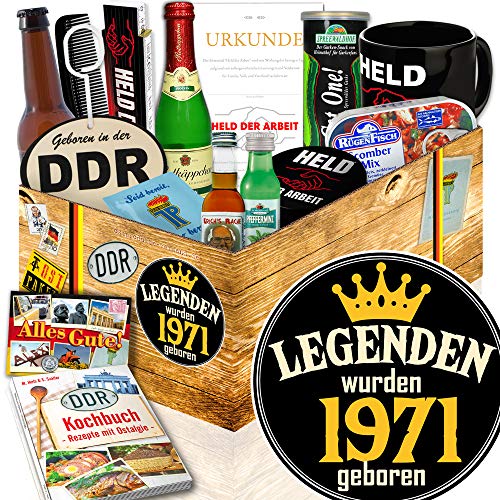 Legenden 1971 / Geschenke Ideen für Sie/DDR Geschenk Box Männer von ostprodukte-versand