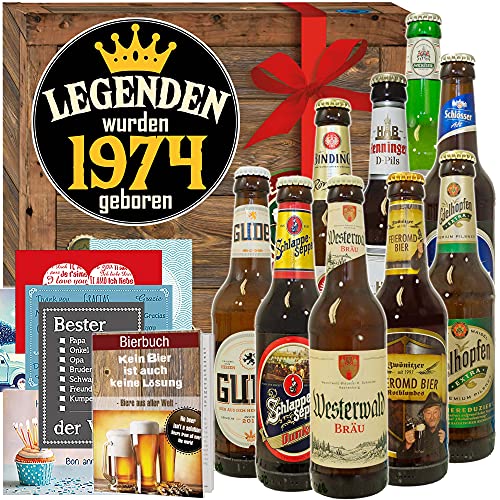 Legenden 1974 ++ Biere aus Deutschland ++ Geschenke 50. Geburtstag von ostprodukte-versand