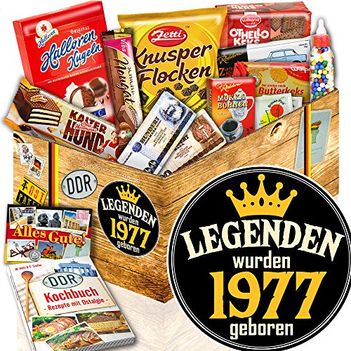 ostprodukte-versand Legenden 1977 - Ost Paket Süßigkeiten - Geburtstagsgeschenke Freundin von ostprodukte-versand