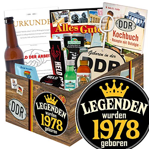 Legenden 1978 / Geschenk für einen Mann/Idee Geschenk DDR Mann von ostprodukte-versand