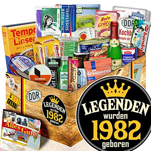 Legenden 1982 / Geboen 1982 / DDR Spezialitäten Box DDR von ostprodukte-versand