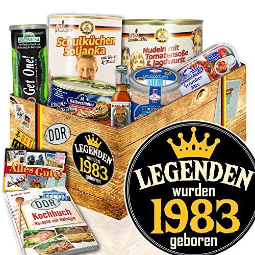 Legenden 1983 - DDR Geschenke - 1983 Geschenkidee - DDR Korb von ostprodukte-versand