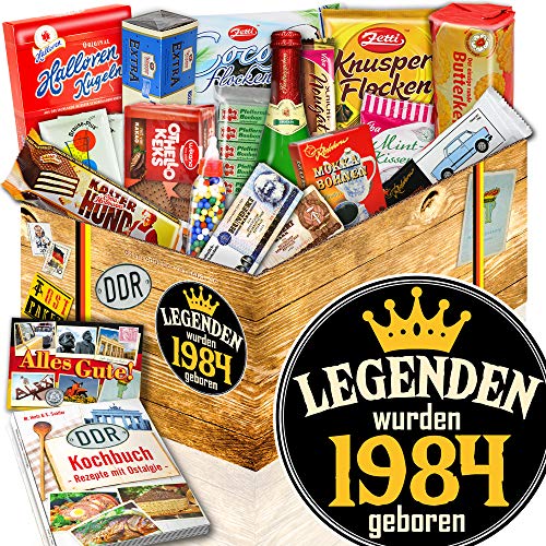 Legenden 1984 ++ Geschenkidee 40. ++ Süße Nostalgiebox von ostprodukte-versand