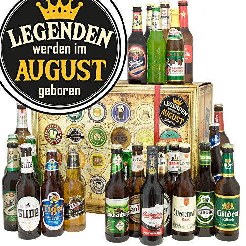 Legenden August/Bier Set DE und Welt/August Geschenkidee/Bier Weihnachtskalender 2023 von ostprodukte-versand
