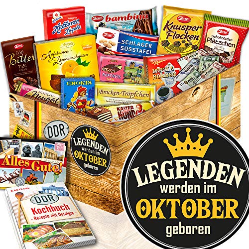 Legenden Oktober/Geschenkbox Oktober/Geschenk Schokolade DDR von ostprodukte-versand