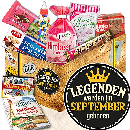 Legenden September/Süßigkeiten Box DDR/September Geschenke von ostprodukte-versand