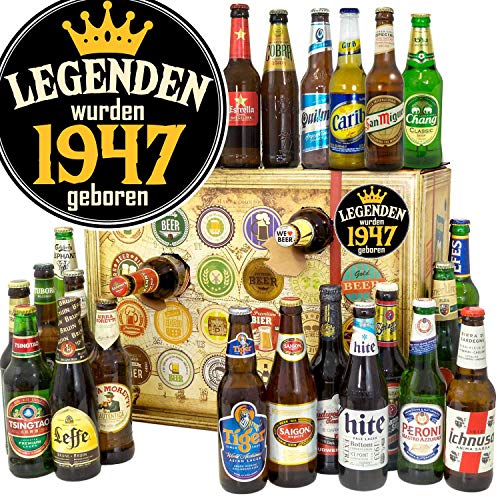 Legenden wurden 1947 geboren - Bier Adventskalender 2024 2025 - Biere der Welt von ostprodukte-versand