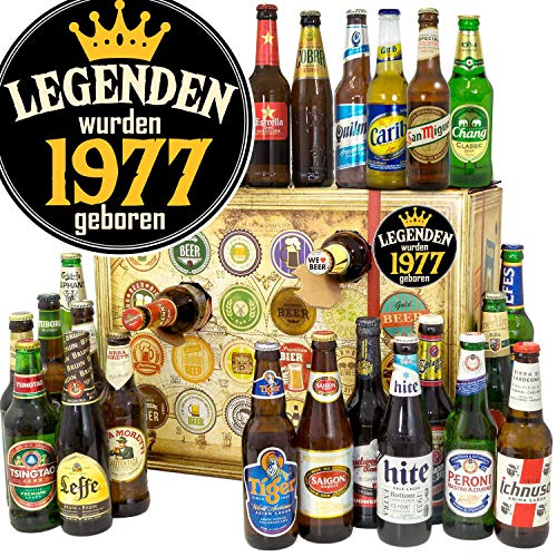 Legenden wurden 1977 geboren - Bier Adventskalender 2024 2025 - mit Bieren aus aller Welt von ostprodukte-versand