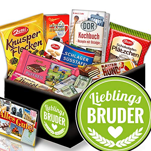 Lieblings-Bruder/DDR Schokolade Geschenkkorb/Ostpaket Schoko von ostprodukte-versand