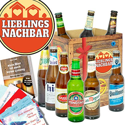 Lieblingsnachbar/Geschenk für Nachbarn/Bier der Welt von ostprodukte-versand