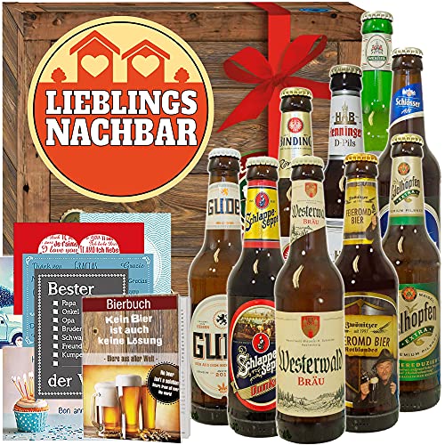 Lieblingsnachbar/Geschenk Nachbarin/Deutsches Bierset von ostprodukte-versand