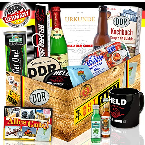 Männer Box mit DDR Produkten/DDR Geschenk für Männer/DDR Artikel von ostprodukte-versand