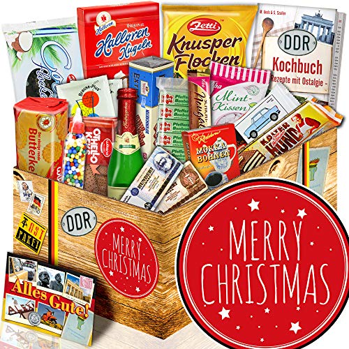 Merry Christmas - Ossi-Süßigkeiten XXL - Geschenk Weihnachten für Frauen von ostprodukte-versand