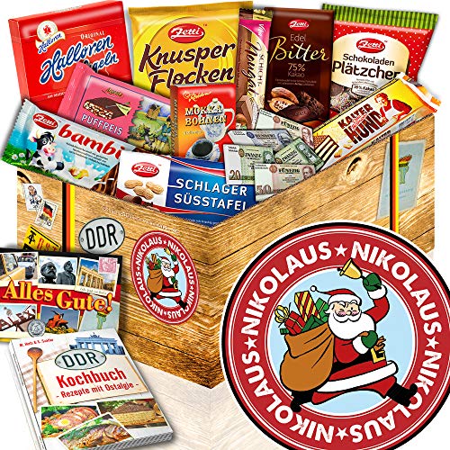 Nikolaus + DDR Box Schokolade + Nikolaus für Mädchen von ostprodukte-versand