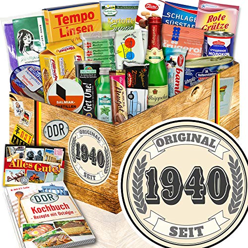 Original seit 1940 / Geschenke für Opa 80 / Ost - Set Spezialitäten von ostprodukte-versand