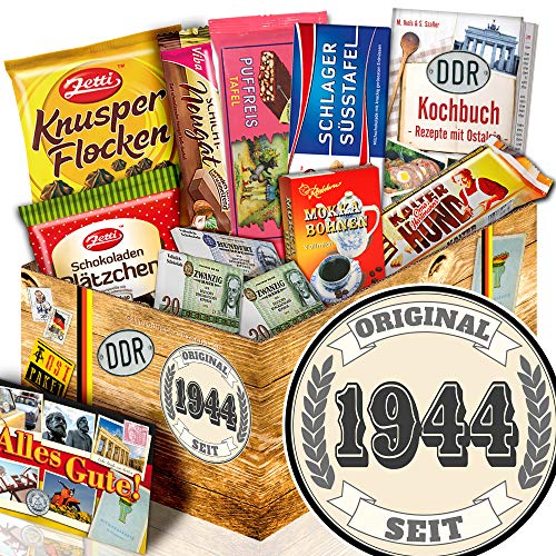 Original seit 1944 ++ Schokolade DDR Süßigkeiten - Box ++ geschenke 80. Geburtstag Frau von ostprodukte-versand