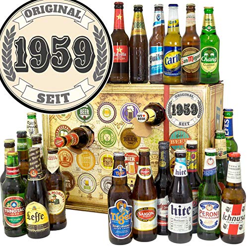 Original seit 1959 - Biere der Welt - Bieradventskalender 2024 2025 von ostprodukte-versand