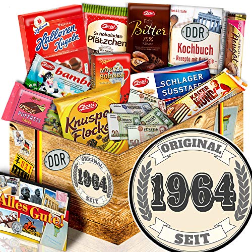 Original seit 1964 - Geschenk 60. Idee 1964 - Ostpaket DDR Schokolade von ostprodukte-versand