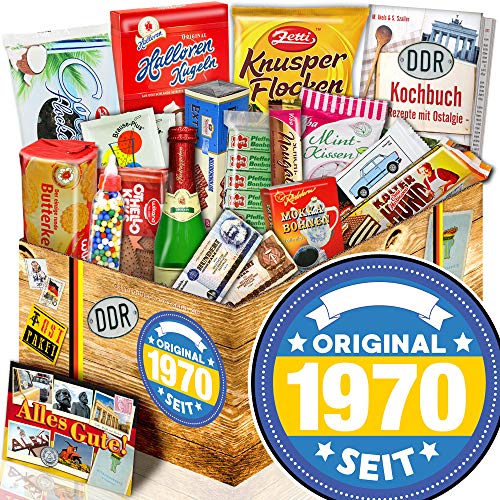 Original seit 1970 - Süße Ostbox - 1970 Geschenk Mann von ostprodukte-versand