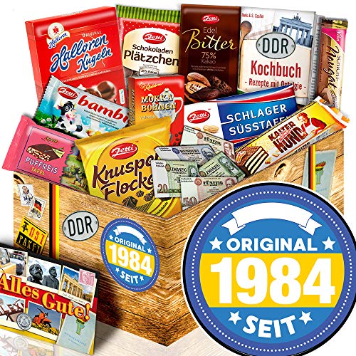 Original seit 1984 - Geschenk 40. Idee zum Geburtstag - DDR Schokoladenbox von ostprodukte-versand