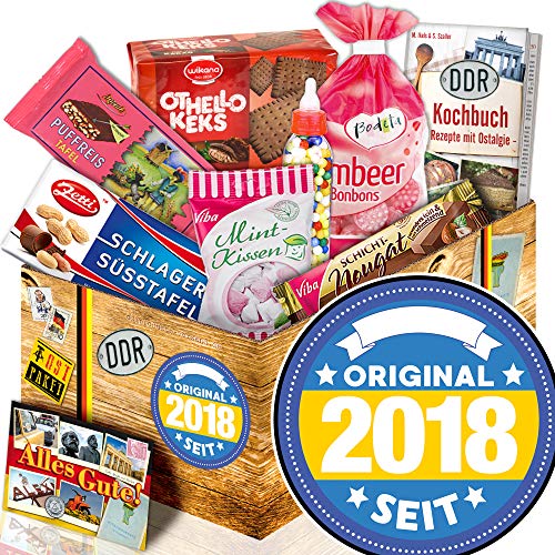 ostprodukte-versand Original seit 2018 / DDR Korb mit Süßigkeiten / Geburtstags Geschenke von ostprodukte-versand