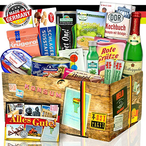 Ostpaket „DDR SPEZIALITÄTEN BOX“ / Geschenkset Geburtstag für Sie von ostprodukte-versand