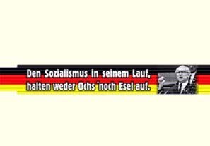 Zollstock Den Sozialismus in seinem Lauf - DDR Traditionsprodukt - DDR Geschenk von ostprodukte-versand