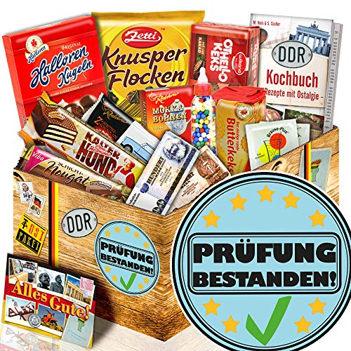 Prüfung bestanden + Süße DDR Waren + Geschenk zur bestanden Prüfung von ostprodukte-versand