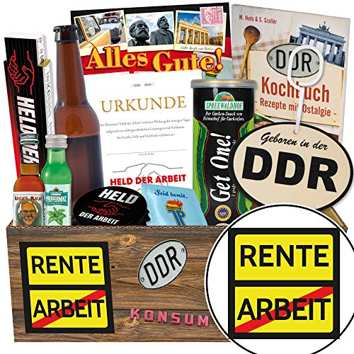 Rente/Männer DDR Geschenkidee/Geschenk für die Rente von ostprodukte-versand