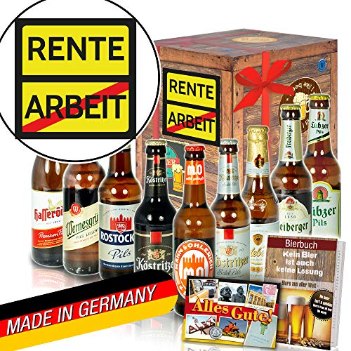 Rente - Geschenk Ruhestand - Ostdeutsche Biere von ostprodukte-versand