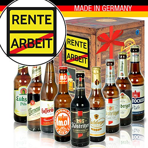 Rente - Ostdeutsche Biersorten - Rente Geschenke lustig von ostprodukte-versand