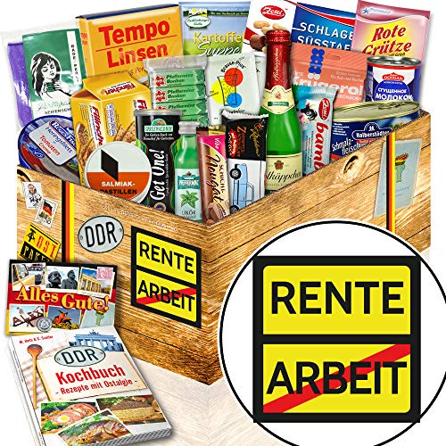 Rente/Ruhestand Geschenk lustig/Ostalgie Geschenkset von ostprodukte-versand