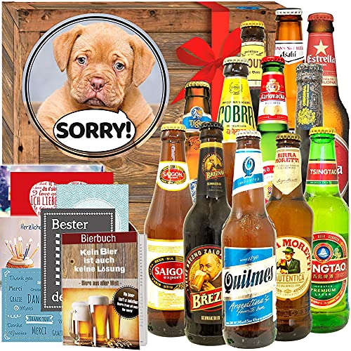 Sorry + Geschenk Sorrybox + Bier Paket Welt von ostprodukte-versand
