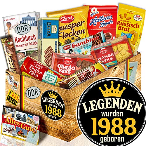 Süßes Gebäck/DDR Box/Legenden 1988 / Geschenktipps für Ihn von ostprodukte-versand