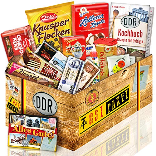 Süßes Ostpaket - DDR Waren - Geschenkset zum Geburtstag für Frauen von ostprodukte-versand