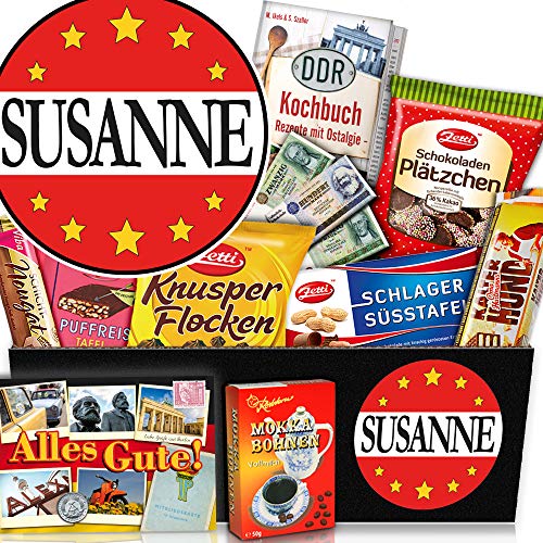 Susanne - Geschenk für Susanne - DDR Paket Schokolade von ostprodukte-versand