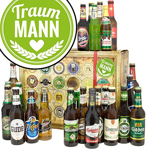 Traummann / 24x Bier aus aller Welt und Deutschland/Weihnachtskalender 2024 2025 für Ihn Bier von ostprodukte-versand